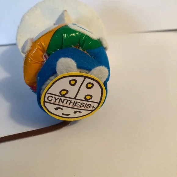 Vacation Felt Mouse Art Doll with inner tube floatie beach fun handmade - Picture 9 of 9